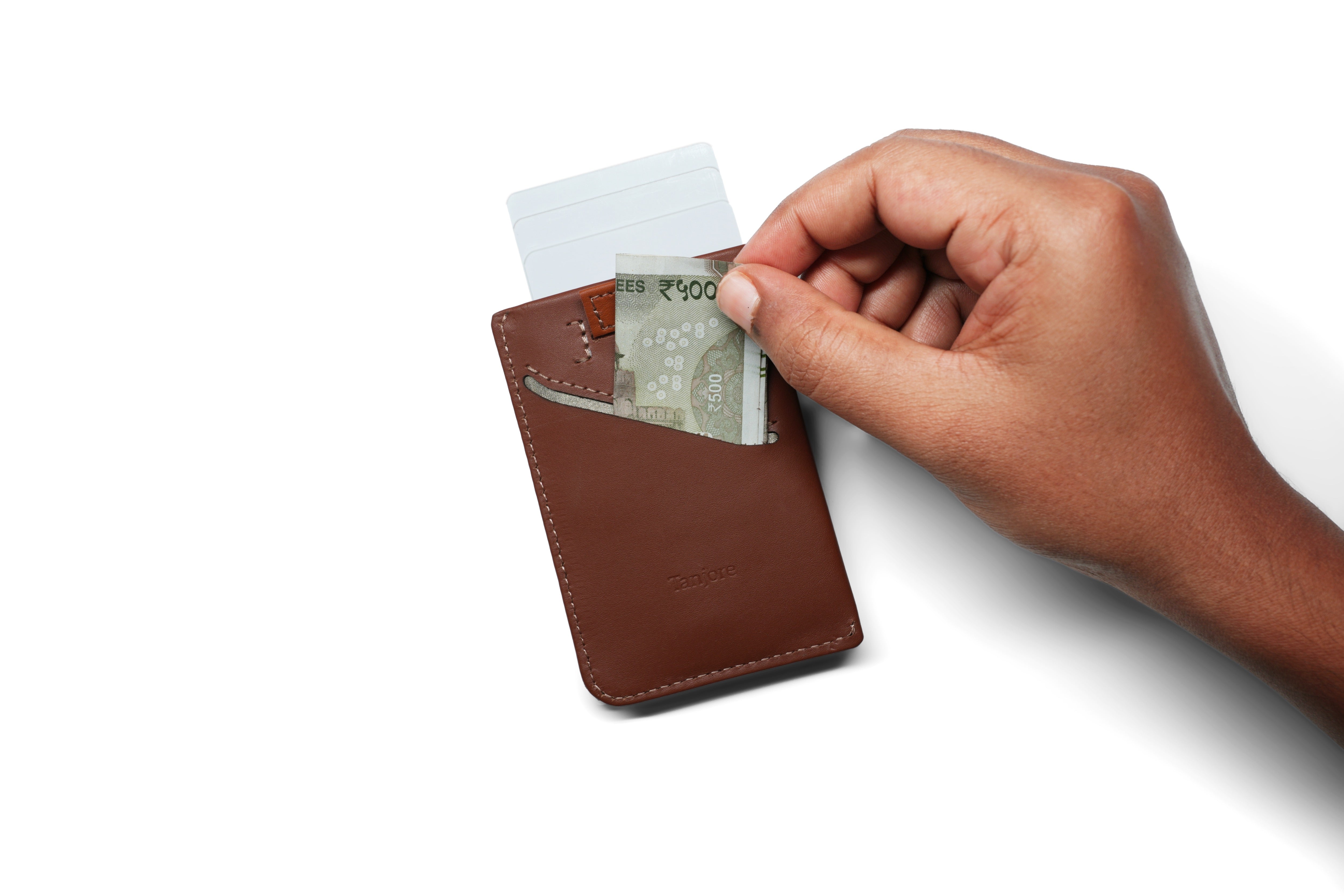 Card Case Nappa Leather Wallet