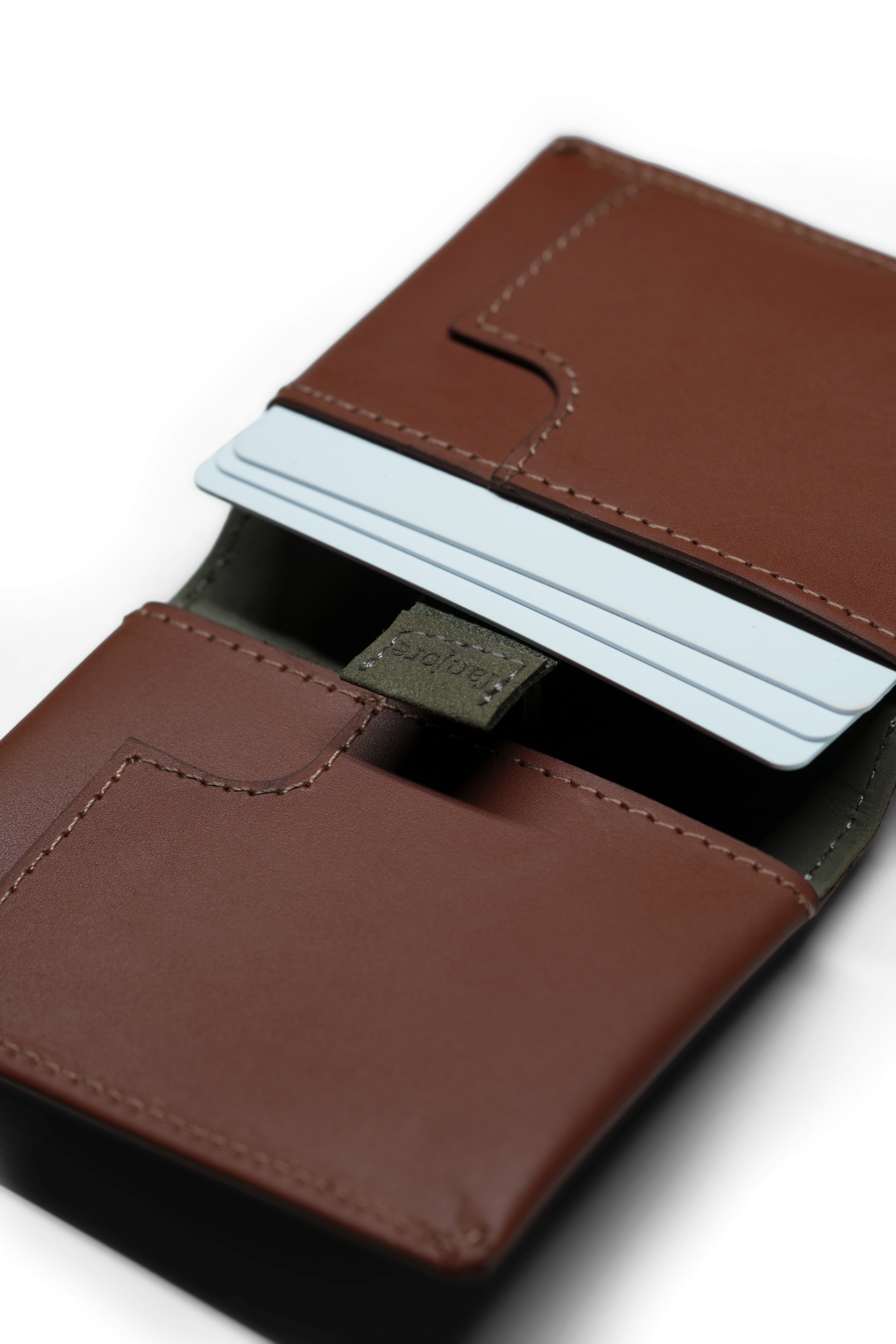 Compact Sleeve Nappa Leather Wallet