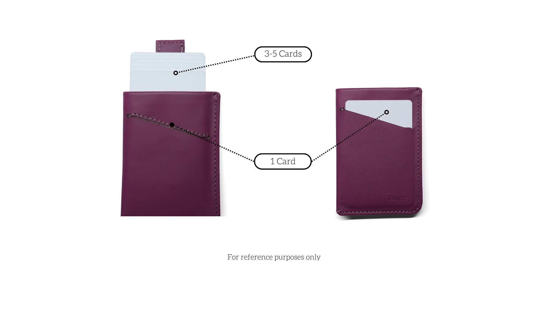 Card Case Nappa Leather Wallet