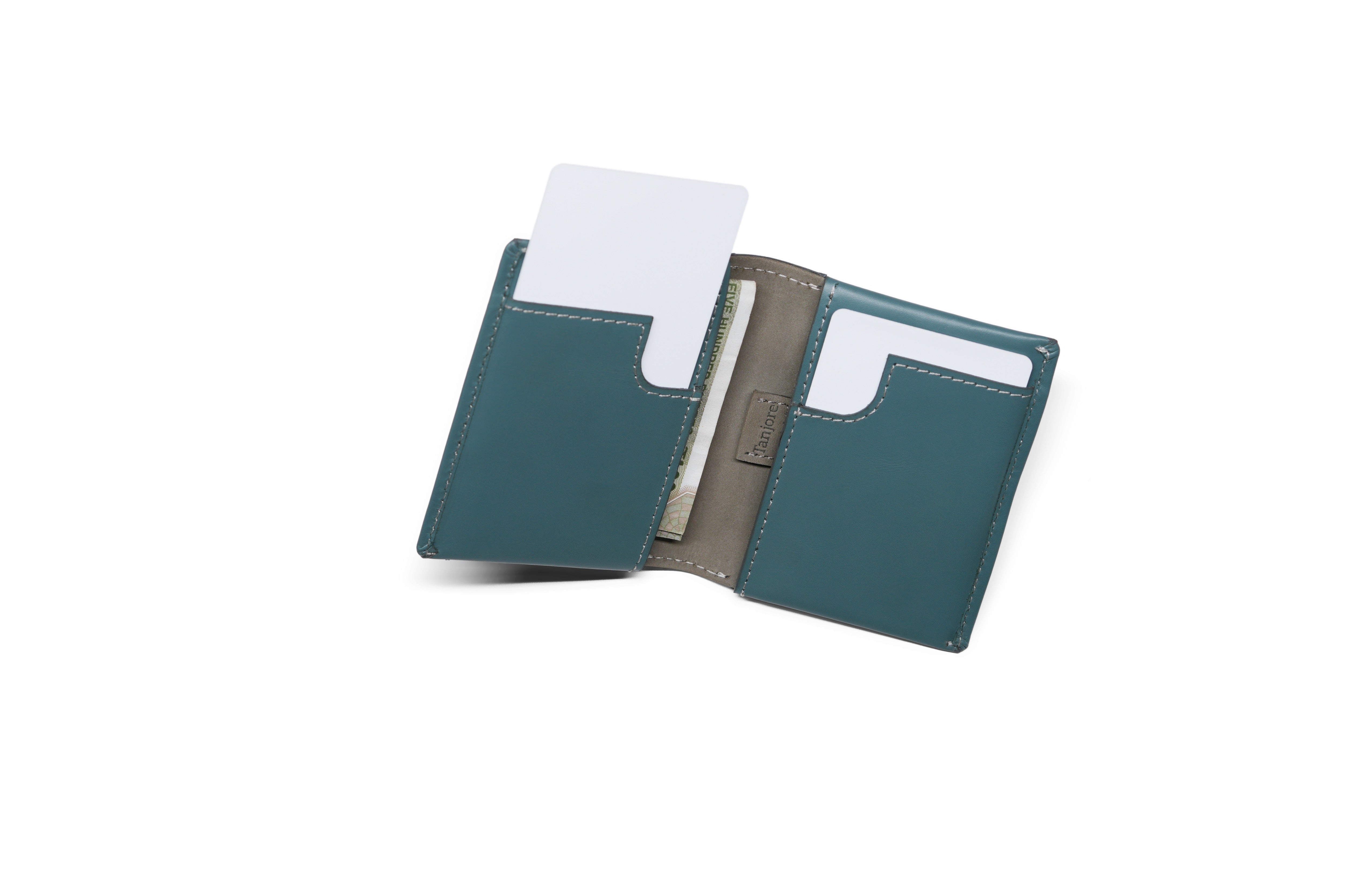 Compact Sleeve Nappa Leather Wallet