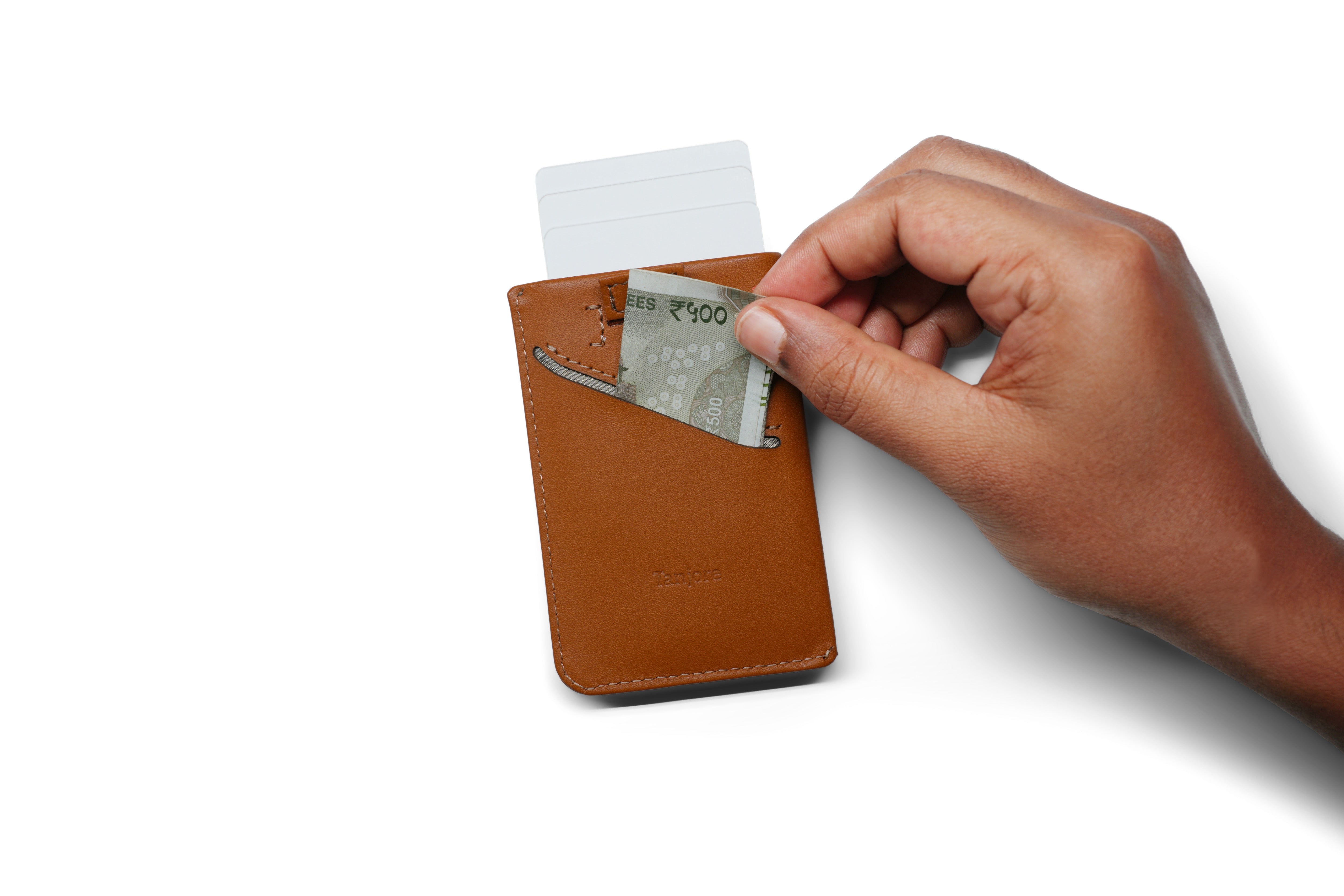 Card Case Nappa Leather Wallet