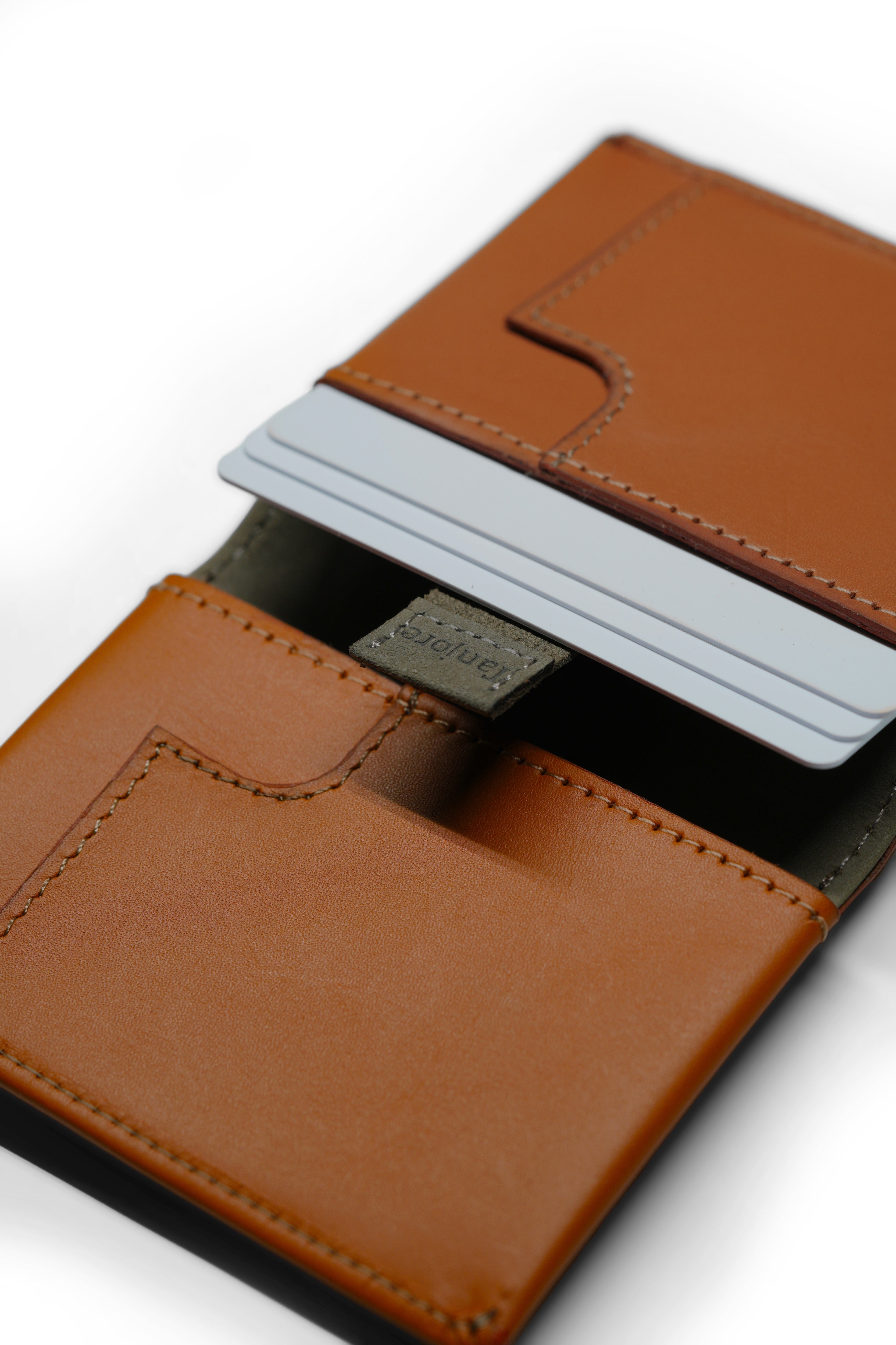 Compact Sleeve Nappa Leather Wallet