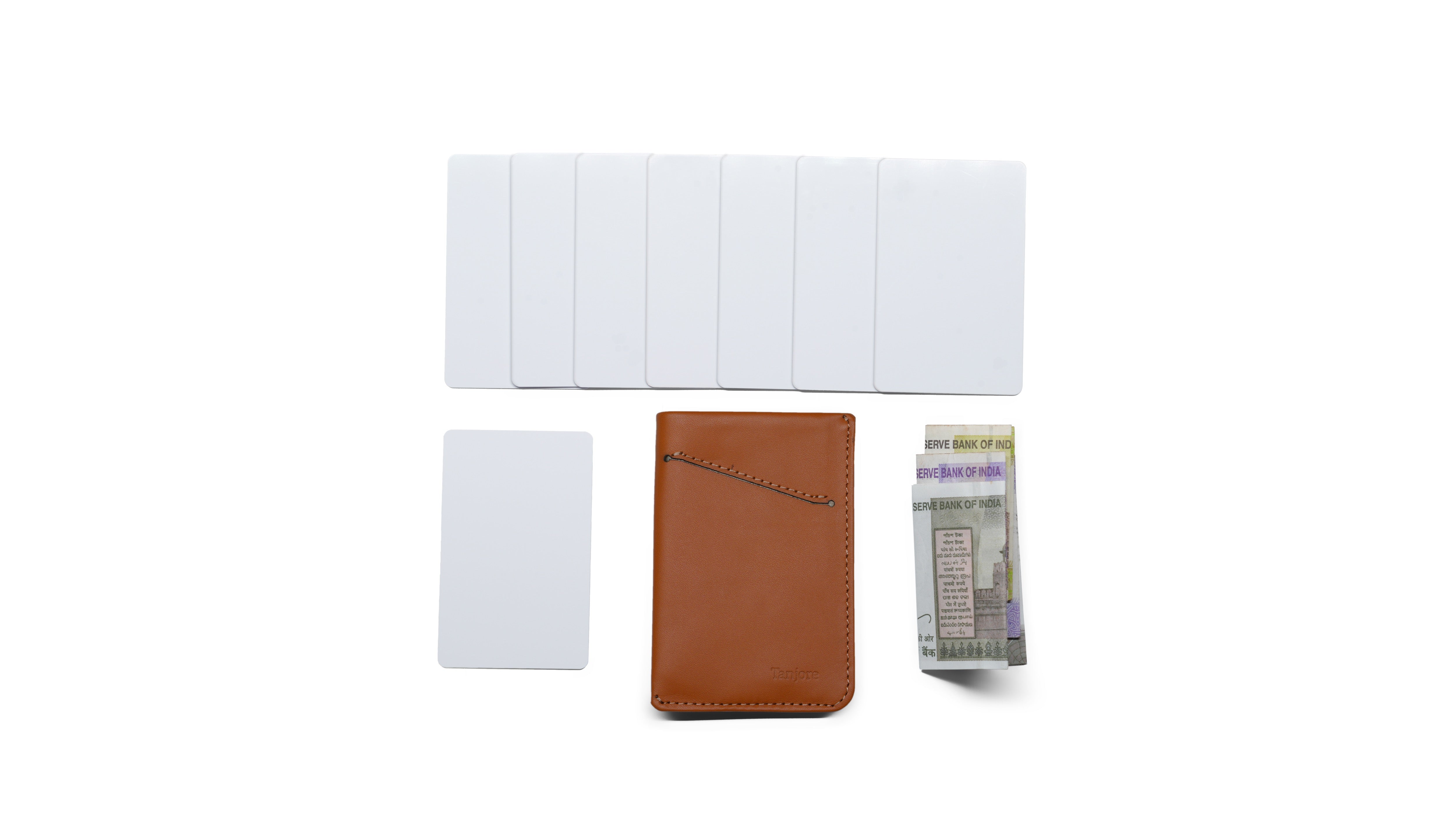 Card Case Nappa Leather Wallet