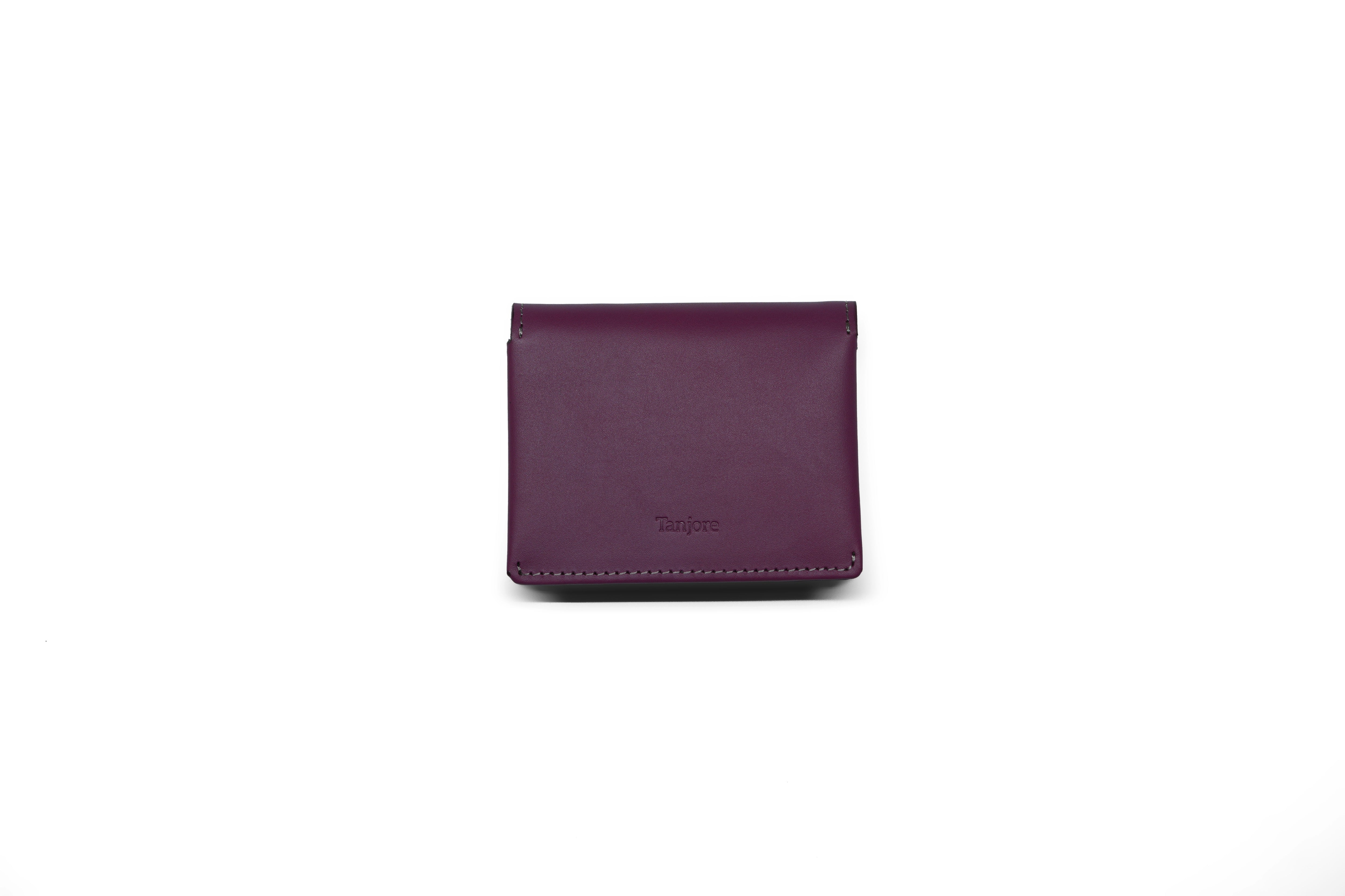 Compact Sleeve Nappa Leather Wallet