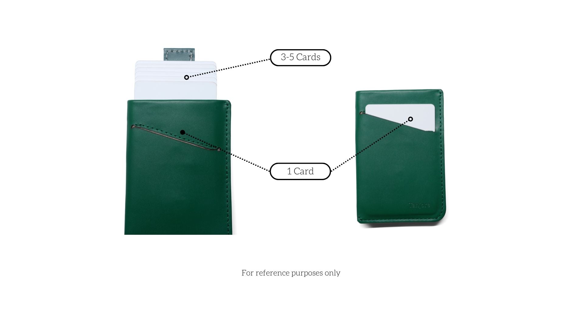 Card Case Nappa Leather Wallet