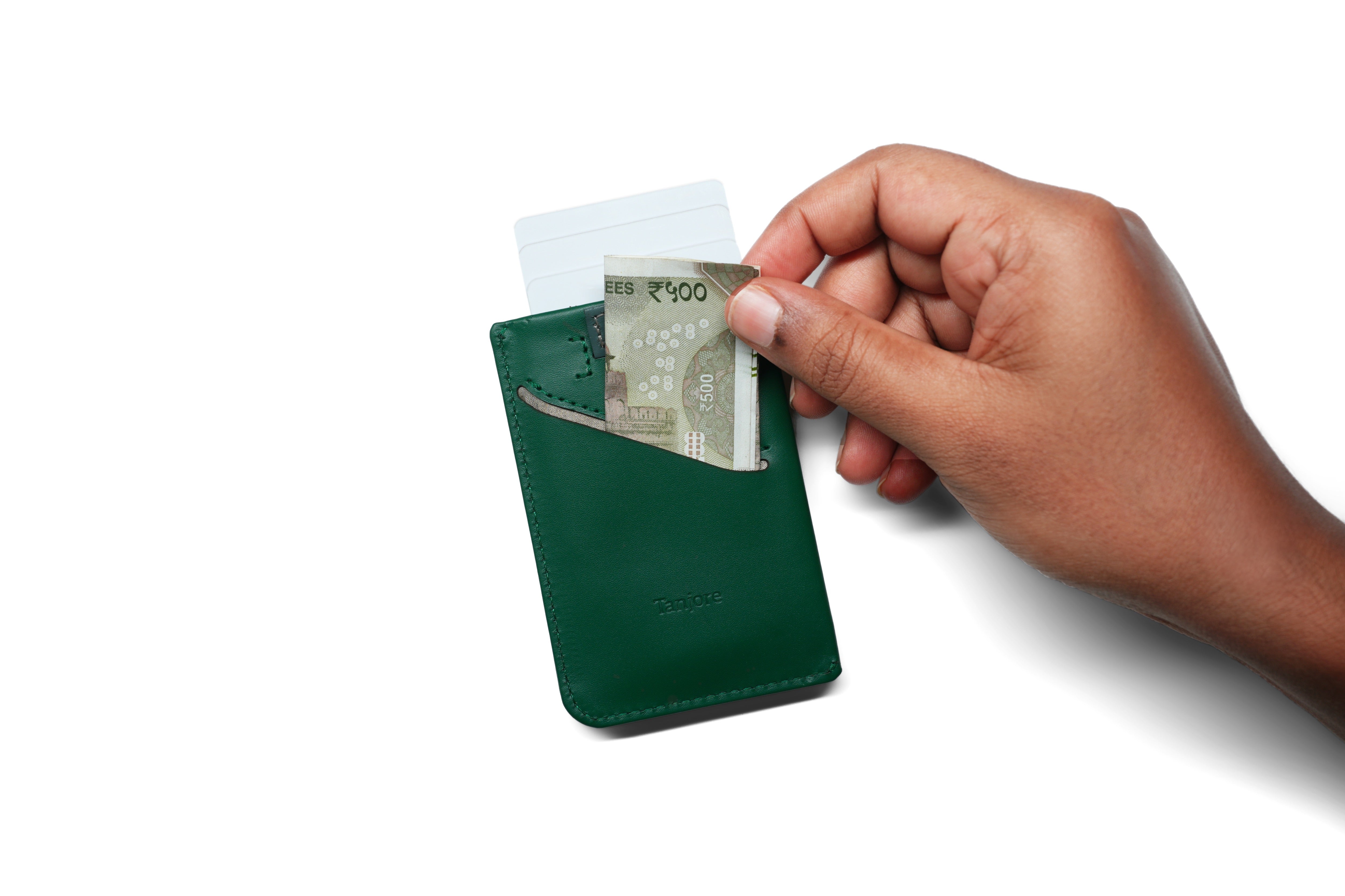 Card Case Nappa Leather Wallet