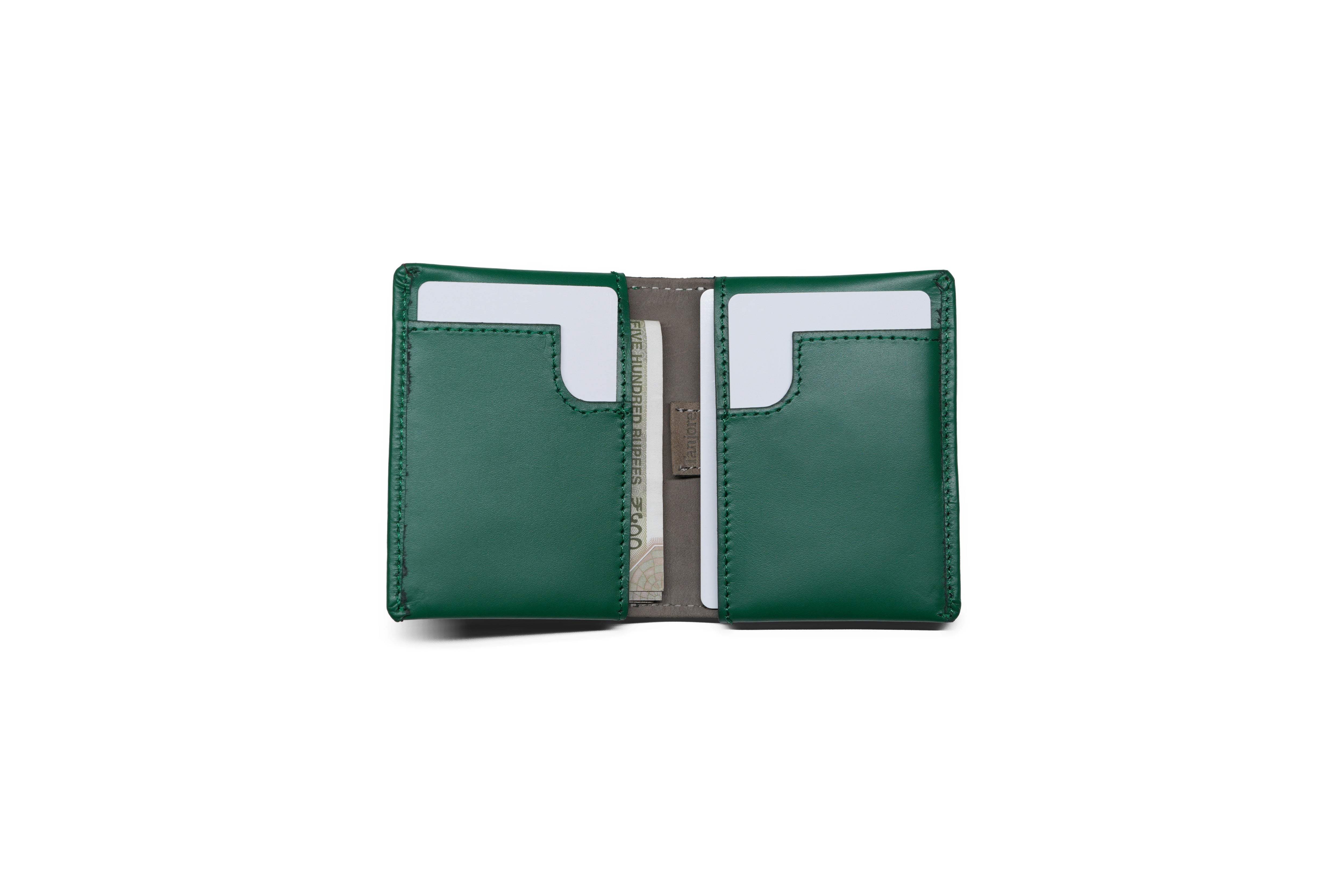 Compact Sleeve Nappa Leather Wallet