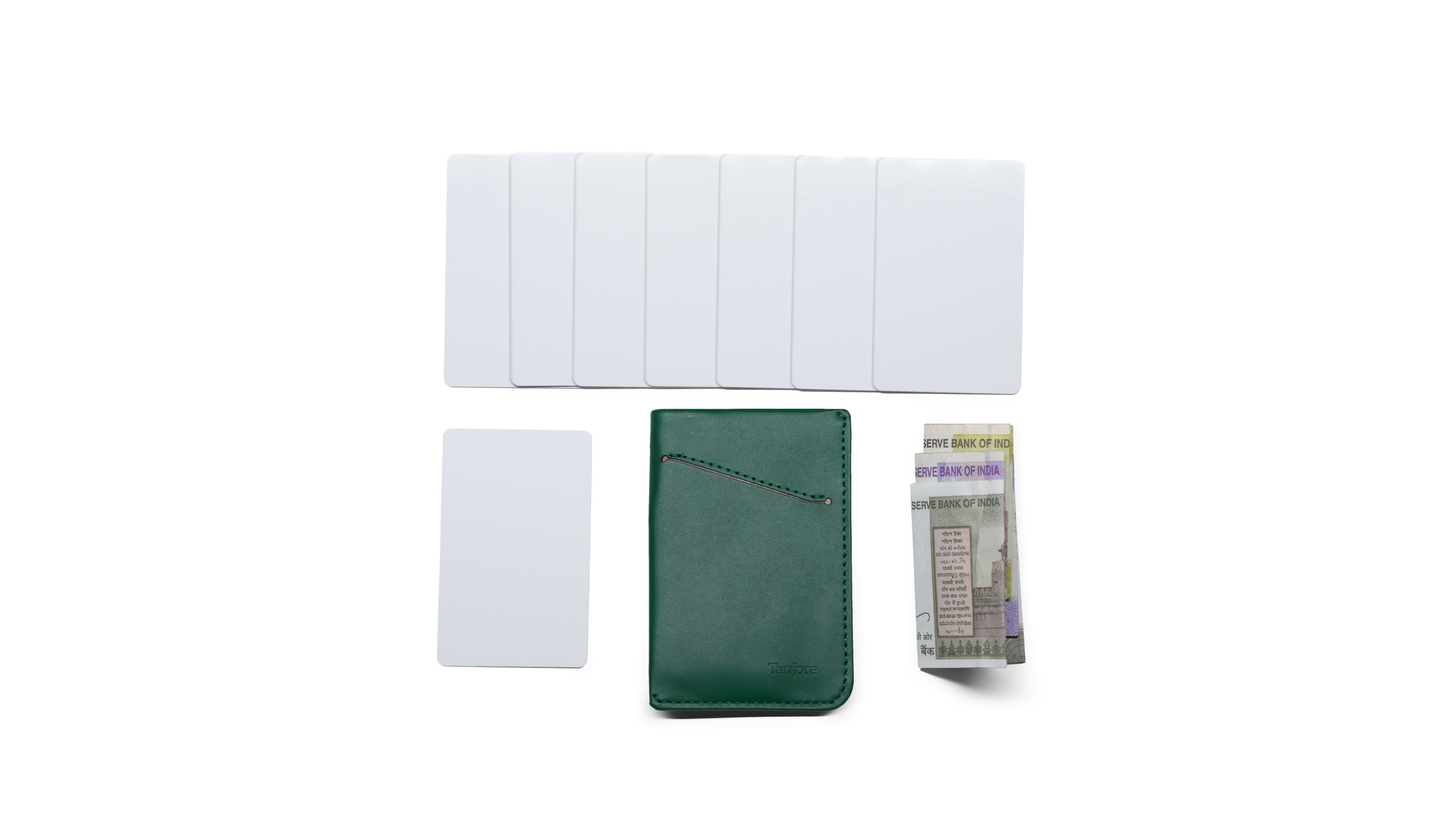 Card Case Nappa Leather Wallet